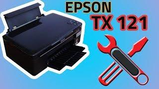 How to disassemble Printer Epson tx121 and sx125