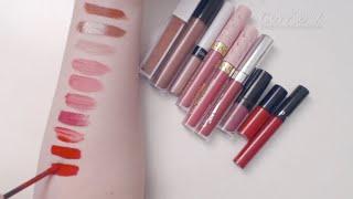 Swatching my Entire Liquid Lipstick Collection! | CORRIE V