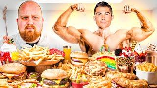 Jag äter CHEAT MEALS av FOTBOLLSPROFFS