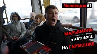 Коми песня "МАРЬЯМОЛЬ" в АВТОБУСЕ | Челлендж | Песня на ГАРМОНИ