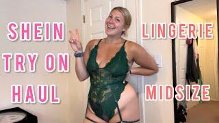 *MIDSIZE* SHEIN Lingerie Try On Haul 2023