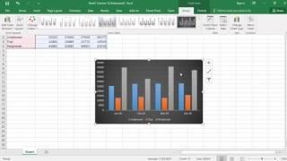 Excel 2016 - Shortcut key to make a chart