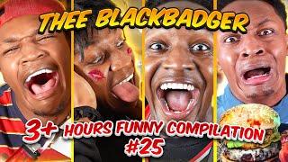 3+ Hours THEE BLACKBADGER FUNNIEST VIDEOS | BEST OF THEE BLACKBADGER COMPILATION #25