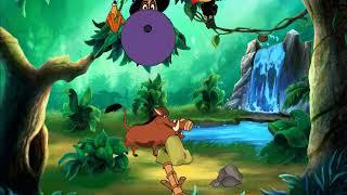 Timon and Pumbaa's Jungle Games - Sling Shooter BERRY IMPORTANT hee hee get it?