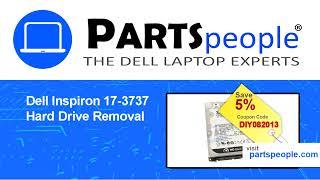 Dell Inspiron 17-3737 (P17E002) Hard Drive How-To Video Tutorial