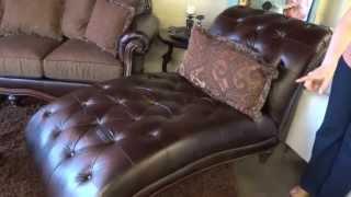 Ashley Furniture Claremore Antique Sofa & Chaise 843 Review