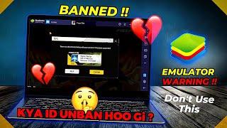 Garena Free Fire Ban ID Permanent Reality  FREE FIRE ID BAN REASON  Emulator Warning ! Must Watch