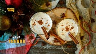 Homemade Eggnog with Sweetened Condensed Milk | Yummy N Tasty