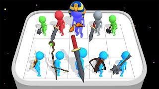 MERGE BATTLE 3D - Merge Tactic, Merge Stickman #mergemaster