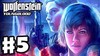 Wolfenstein: Youngblood - Gameplay Walkthrough Part 5 - Brother 1 Raid! (PC)