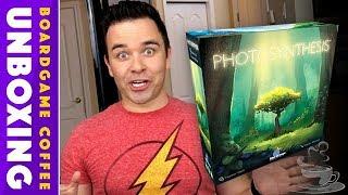 Photosynthesis unboxing with Board Game Coffee