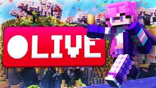  Winstreaking in Minecraft Bedwars!! | Tune in + Good Vibes!!