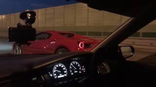 Ferrari 488 spider (670hp) vs mark2 2jz gtx4202