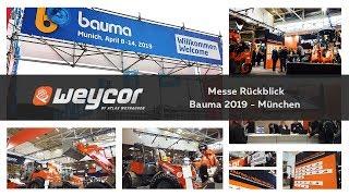 weycor / Atlas Weyhausen GmbH auf der Bauma 2019 in München - Rückblick