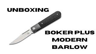 Unboxing the Boker Urban Barlow