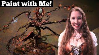 Paint with Me! Lady of Vines in Autumn Theme for Warhammer Age of Sigmar