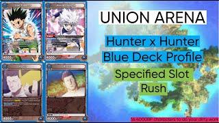 Union Arena | Blue Hunter x Hunter Deck - Specified Slot Rush