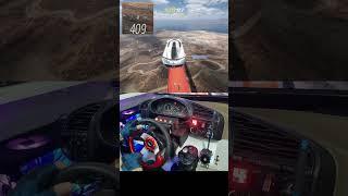 Fastest car Koenigsegg Jesko on Sim wheel & DIY cluster #automobile #forzahorizon5driftsteeringwheel