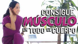 Consigue MÚSCULO en Todo el Cuerpo para Mayores | Mariana Quevedo Ejercicios