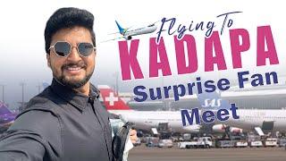 Flying To Kadapa Vlog || Surprise Fan Meet || YourShravan|Pallakilopellikuthuru| Ybran Media