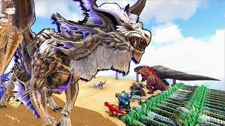 Antuxiu VS Mod Dinosaurs | ARK Mod Battle Ep.406