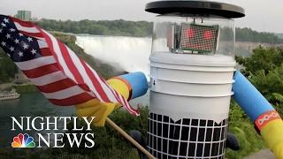 HitchBOT’s U.S. Tour Ends With Vandalization in Philly | NBC Nightly News