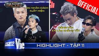 Teaser Tập 11:BigDaddy đưa 2 nhân cách Dangrangto trở lại, Karik nhận lời xin lỗi từ MANBO |RAP VIỆT