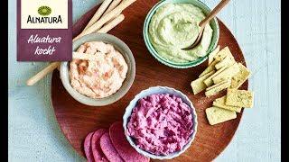 Alnatura kocht: Dreierlei vegane Dips | Alnatura