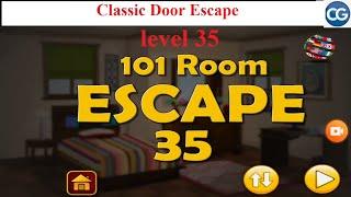 [Walkthrough] Classic Door Escape level 35 - 101 Room escape 35 - Complete Game