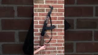 Collectible Diecast Cap Gun Rifle: AK-47 Style