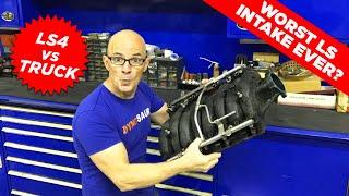 WAIT...THEY MAKE A FWD 5.3L LS CALLED THE LS4? JUNKYARD 5.3L LS INTAKE TEST-RWD LM7 TRUCK VS FWD LS4