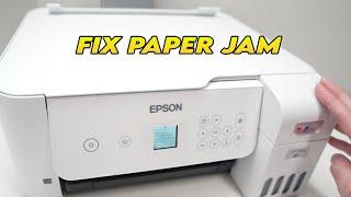 How to Fix Paper Jam on Epson EcoTank ET-2800 Printer