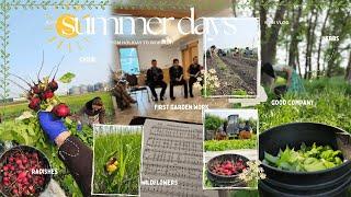 Pentecost holidays + the days after | first garden work of summer, a chatty vlog
