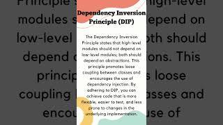 Dependency Inversion Principle DIP
