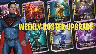 Weekly Roster Upgrade | Character Upgrade | Injustice 2 Mobile