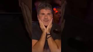 A woman performs a fusion with a Eagle on AGT 01 #americagottalent #magic #shorts