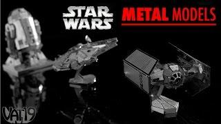 Star Wars 3D Metal Models