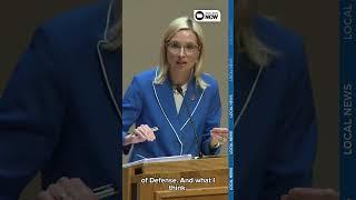 Iowa Congresswoman Ashley Hinson fields question about $400M Qatar gifted plane.