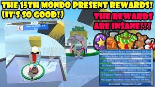 THE 15TH MONDO PRESENT REWARDS!  [2021 Beesmas] (Bee Swarm Simulator)