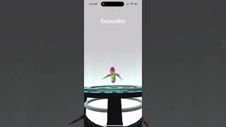 Evolving Shiny Karrablast Into Shiny Escavalier In Pokémon Go