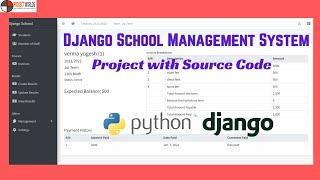 Django School Management System Project with Source Code