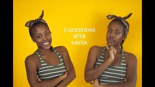 5 Questions with Dacia!