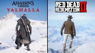 Assassin's Creed Valhalla vs Red Dead Redemption 2 - Which is Better?