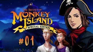 Du kämpfst wie eine Kuh! Ich spiele zum ersten Mal THE SECRET OF MONKEY ISLAND (Special Edition) 1/2