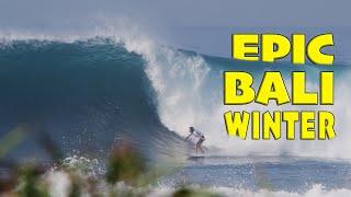 EPIC WINTER SURFING IN BALI + SINAR SPARRING MATCHES!