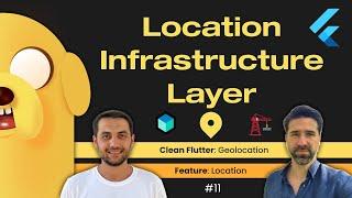 WATCH device position using Geolocator | The Infrastructure layer implementation