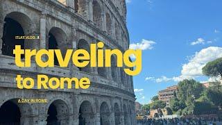 ROME TRAVEL  | Italy travel vlog 2024 | Exploring Rome