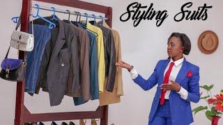 2 COMMON TYPES OF SUITS /How to style and accessorize suits