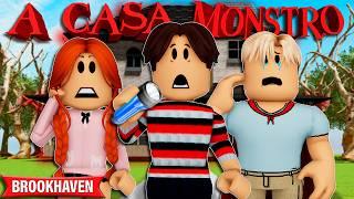 A CASA MONSTRO | Historinhas Brookhaven Roblox | Bibi e Lud