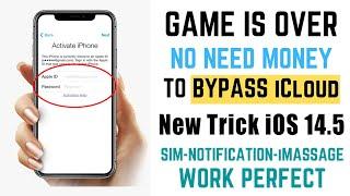 iOS 14.5 Best Method in 2021 iCloud Bypass With Sim Working Free | Bypass iCloud New Method